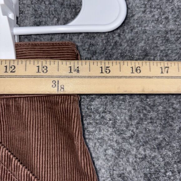 Uniqlo Pants Womens Size 28 Brown Corduroy Crop - Picture 4 of 11